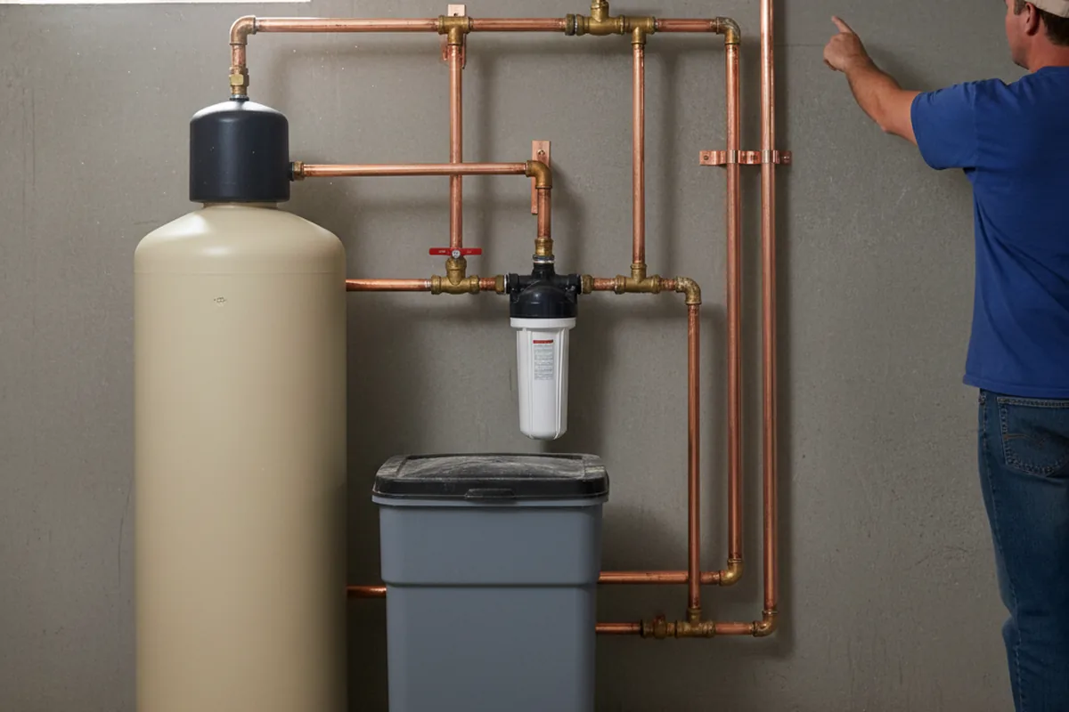 Whole-house water treatment system installed in Medimont